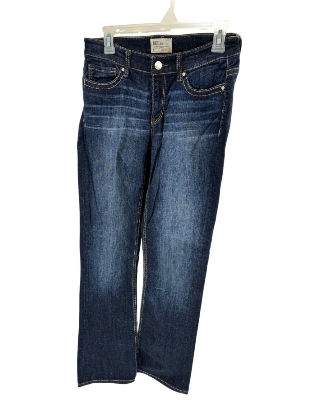 BKE Denim Payton Bootcut Jeans Womens Size 26R Dark Wash Stretch